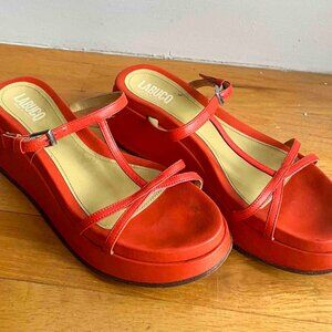 LABUCQ Tangerine Sandals Platform Size 38 / 7.5 US